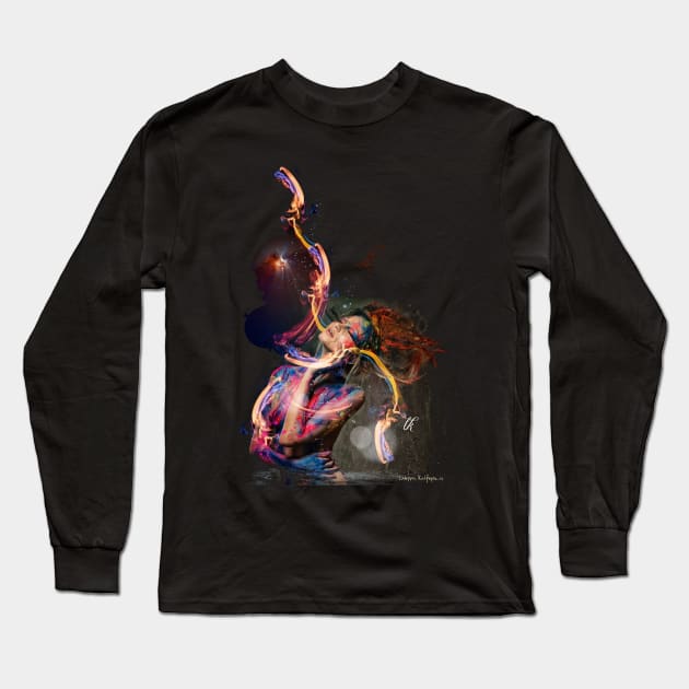 Cosmo Long Sleeve T-Shirt by 3ddream